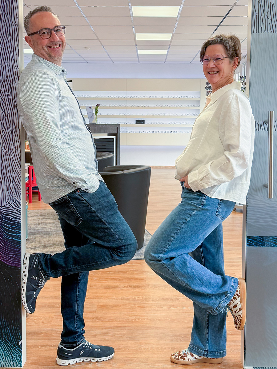 Das Foto zeigt eine Mann und eine Frau.